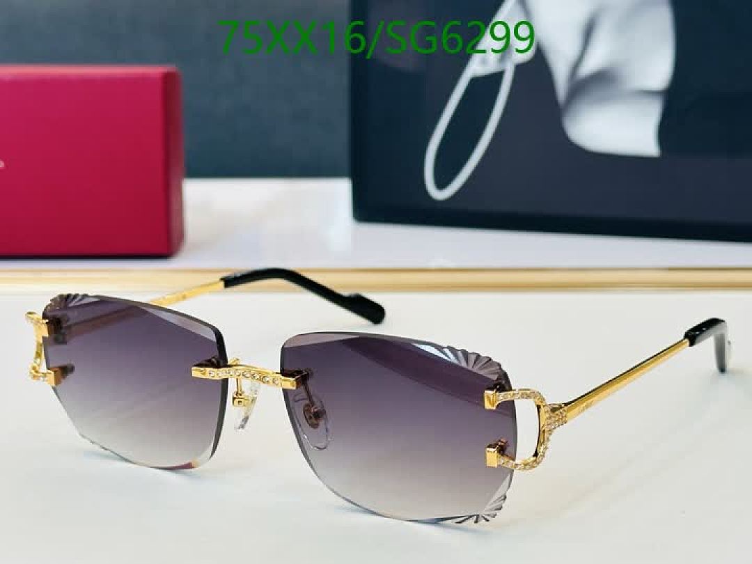 Cartier-Glasses Code: SG6299 $: 75USD