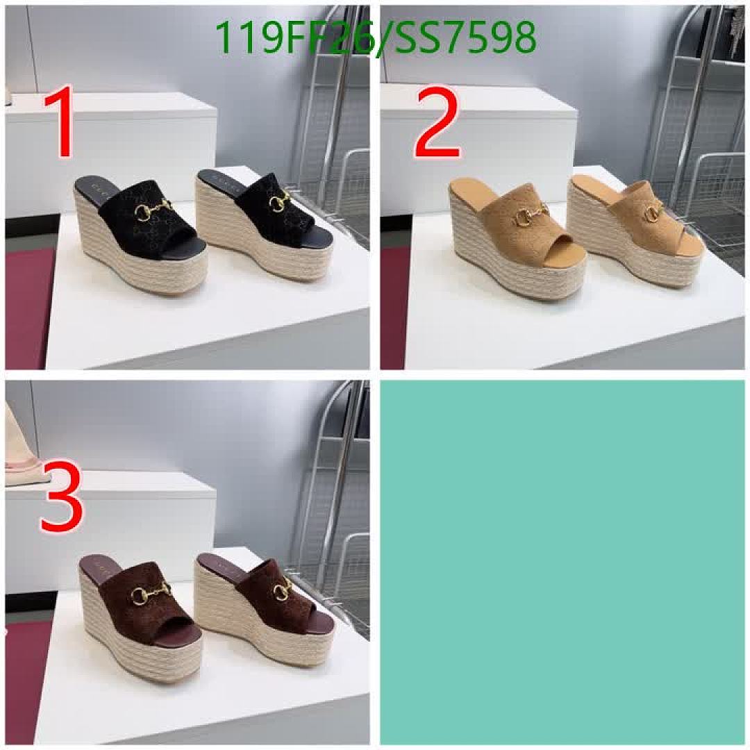Gucci-Women Shoes Code: SS7598 $: 119USD