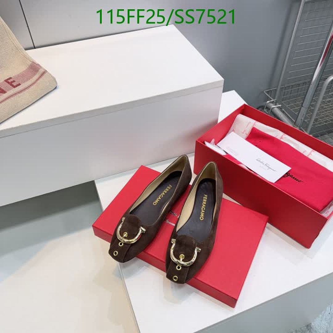 Ferragamo-Women Shoes Code: SS7521 $: 115USD