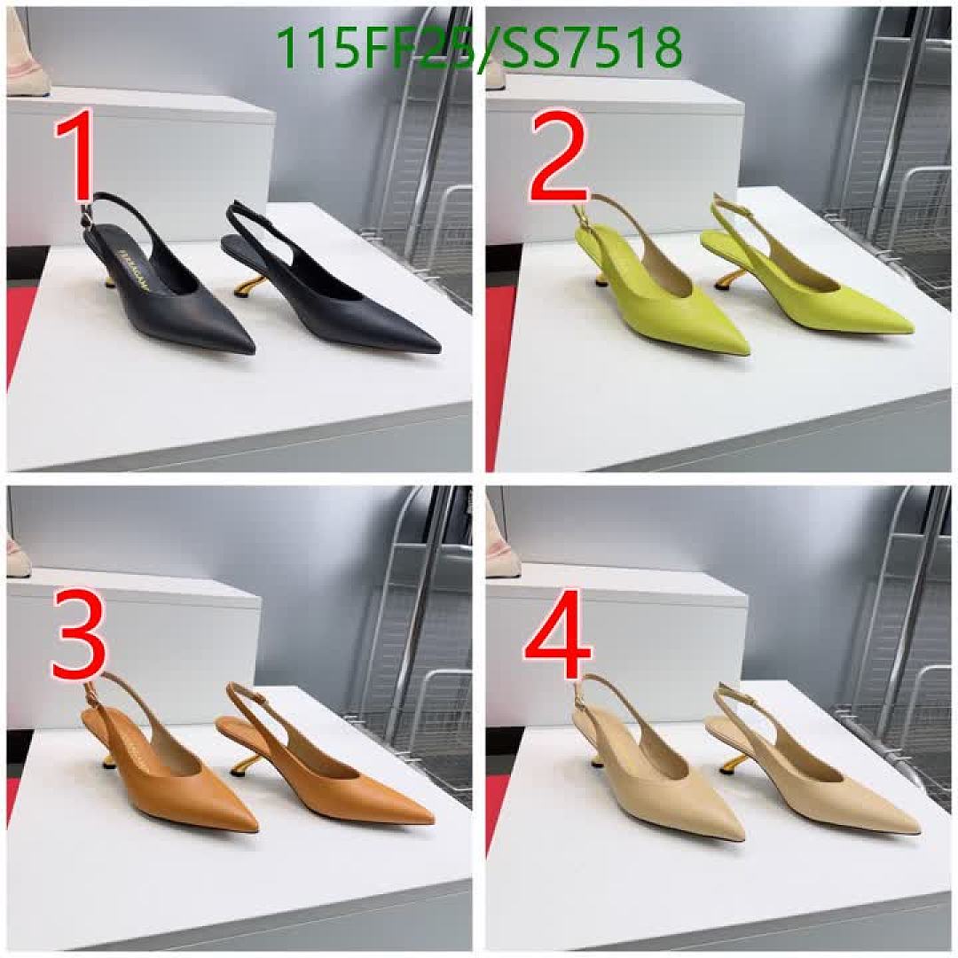 Ferragamo-Women Shoes Code: SS7518 $: 115USD