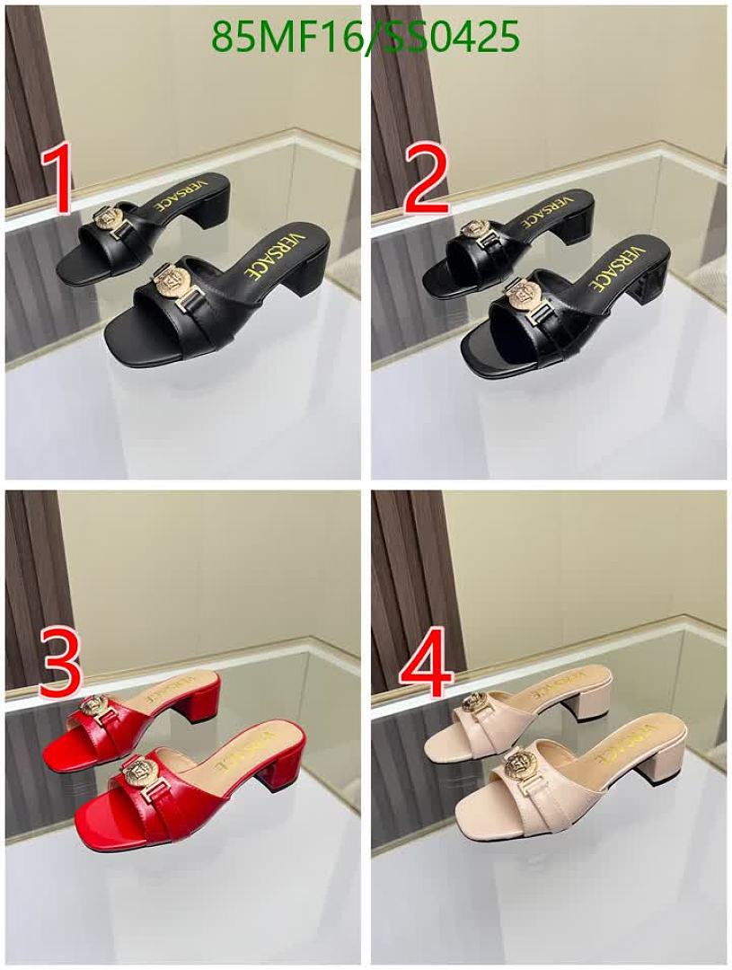 Versace-Women Shoes Code: SS0425 $: 85USD