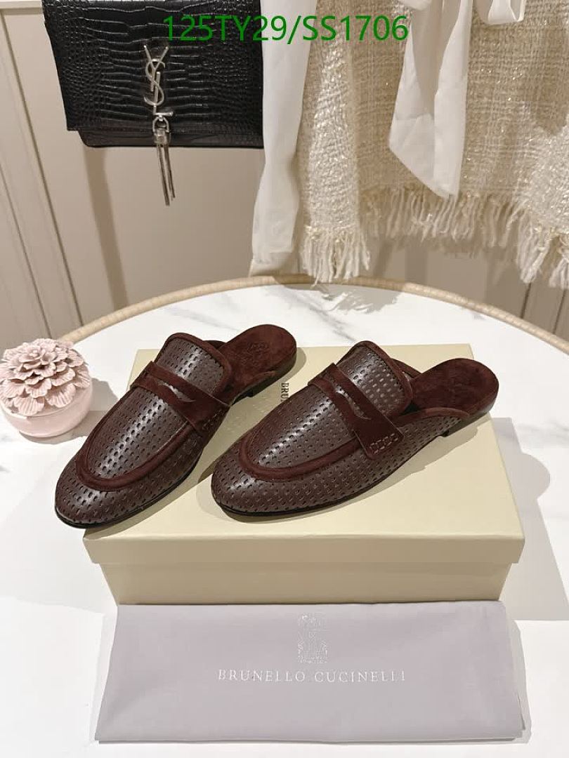 Brunello Cucinelli-Women Shoes Code: SS1706 $: 125USD