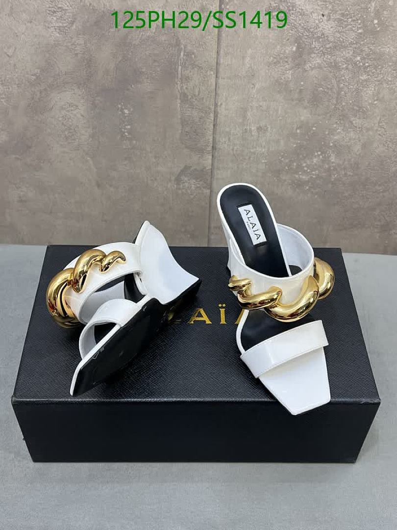 Alaia-Women Shoes Code: SS1419 $: 125USD