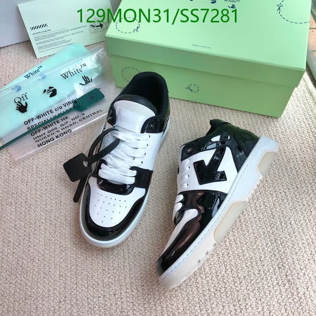 Off-White-Men shoes Code: SS7281 $: 129USD