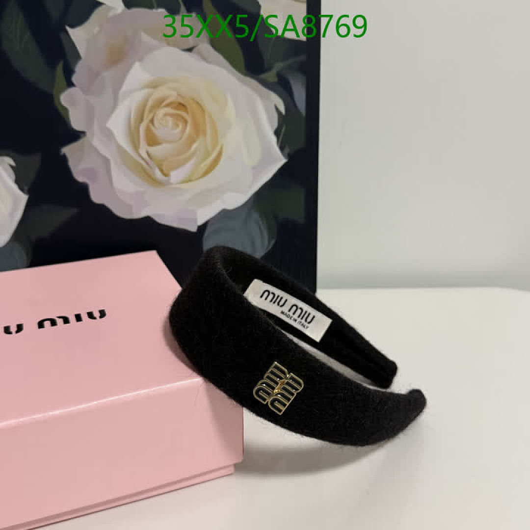 MIU MIU-Headband Code: SA8769 $: 35USD