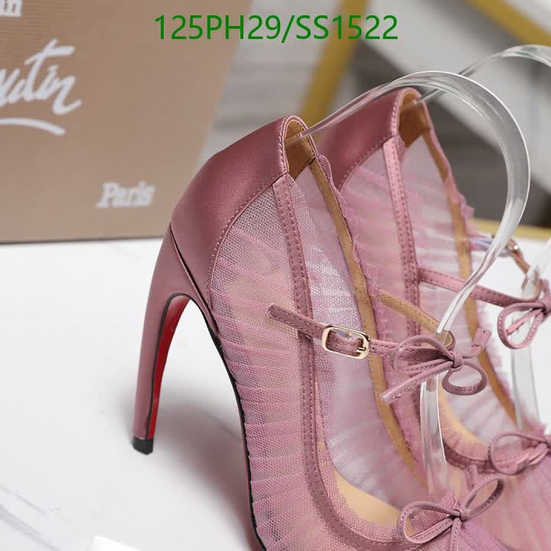 Christian Louboutin-Women Shoes Code: SS1522 $: 125USD