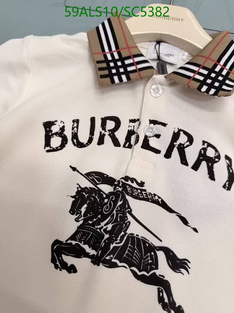 Burberry-Kids Clothing Code: SC5382 $: 59USD