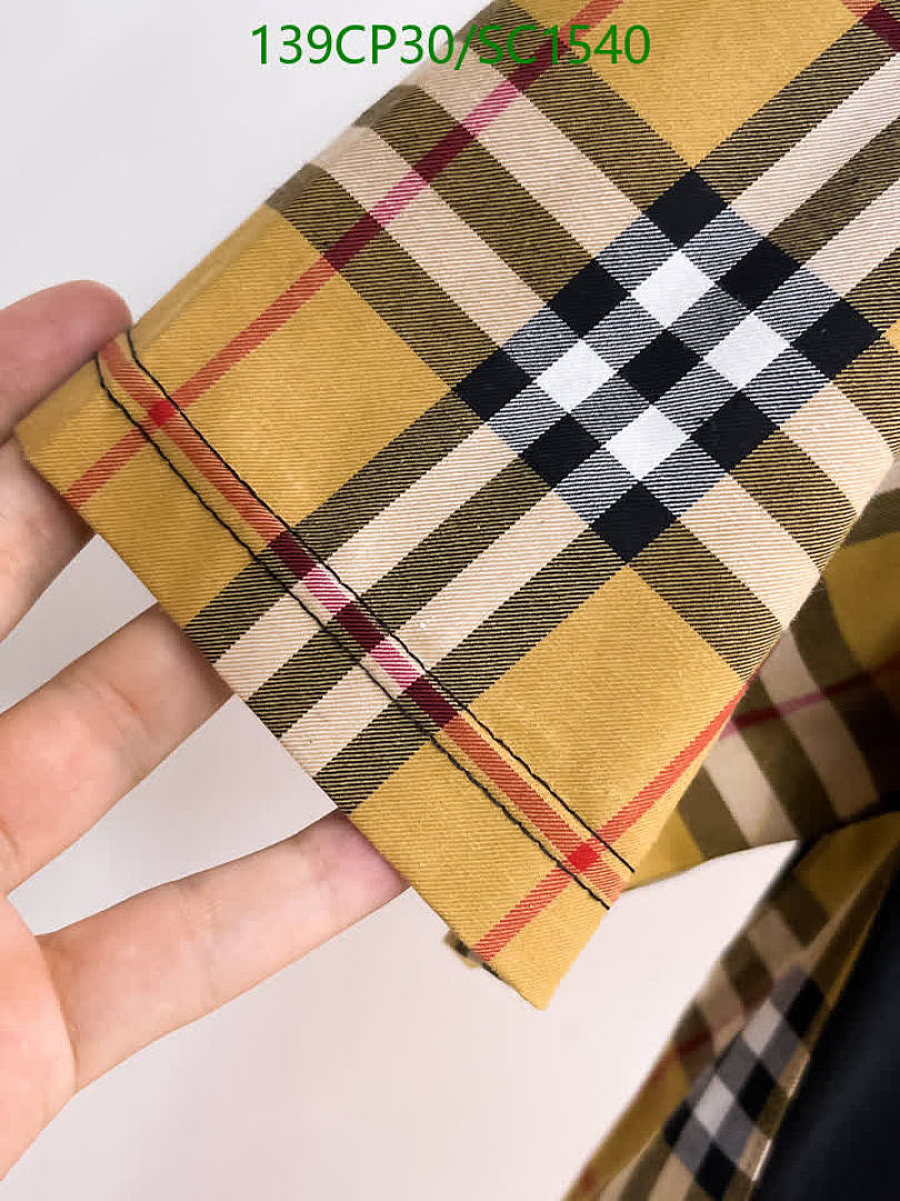 Burberry-Clothing Code: SC1540 $: 139USD