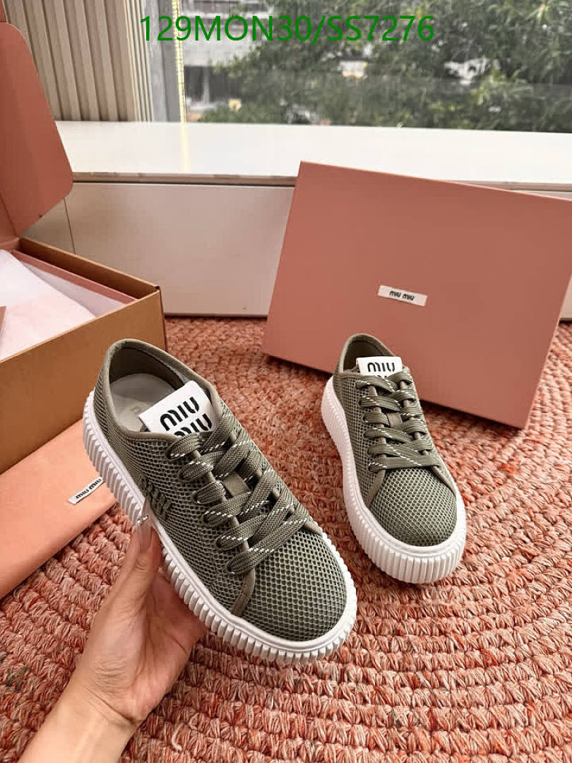 Miu Miu-Women Shoes Code: SS7276 $: 129USD