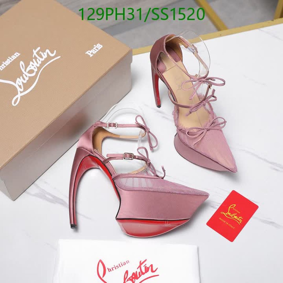 Christian Louboutin-Women Shoes Code: SS1520 $: 129USD