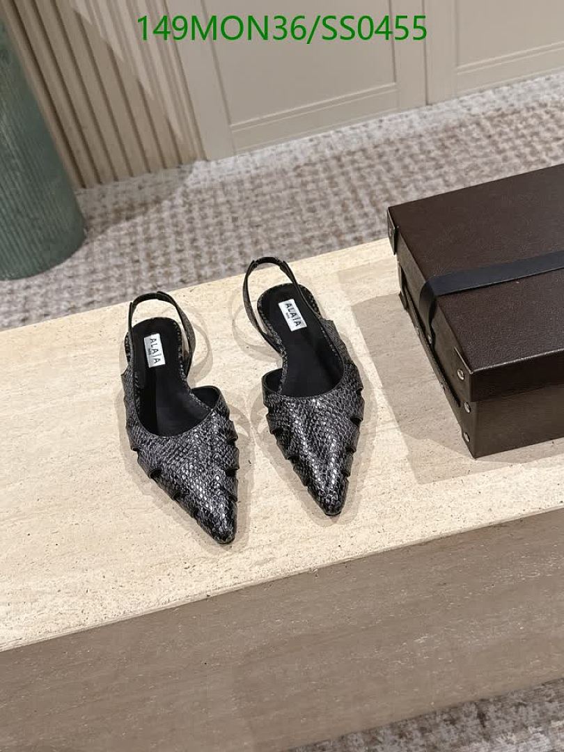 Alaia-Women Shoes Code: SS0455 $: 149USD