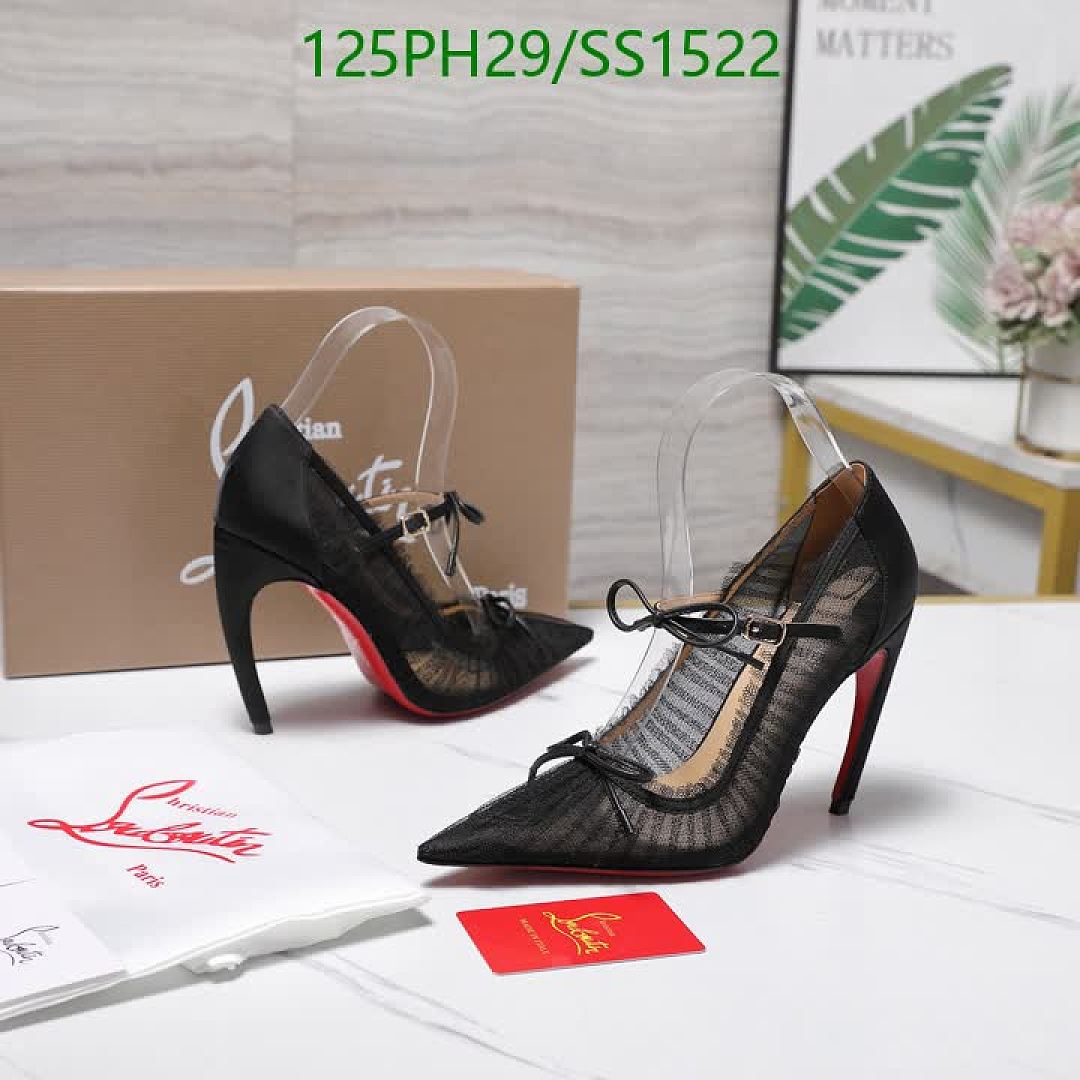 Christian Louboutin-Women Shoes Code: SS1522 $: 125USD