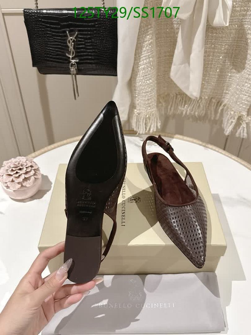 Brunello Cucinelli-Women Shoes Code: SS1707 $: 125USD