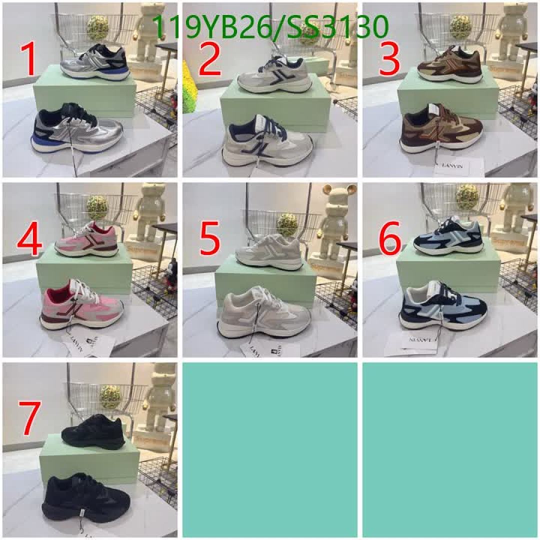 LANVIN-Men shoes Code: SS3130 $: 119USD