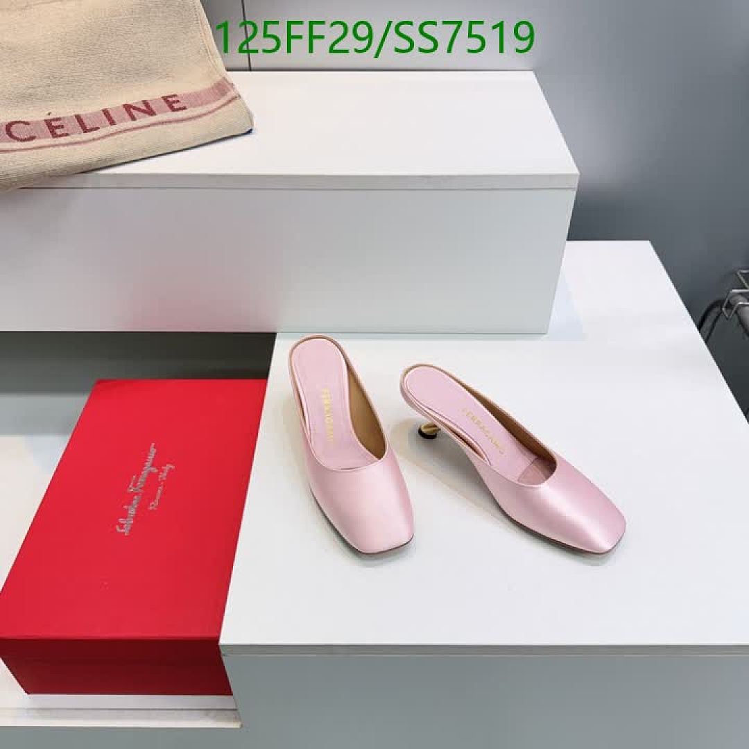 Ferragamo-Women Shoes Code: SS7519 $: 125USD
