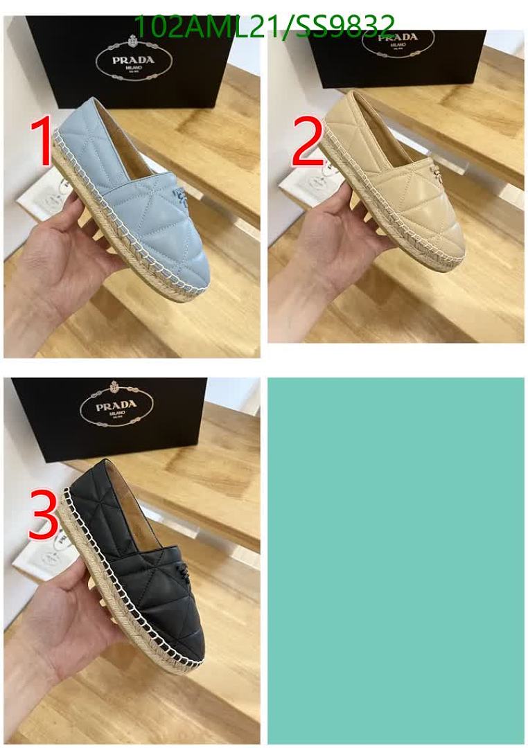 Prada-Women Shoes Code: SS9832 $: 102USD