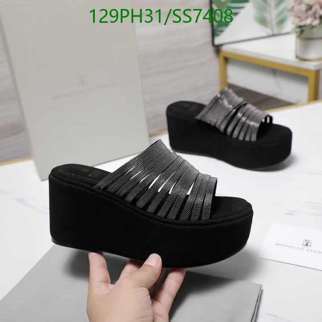 Brunello Cucinelli-Women Shoes Code: SS7408 $: 129USD