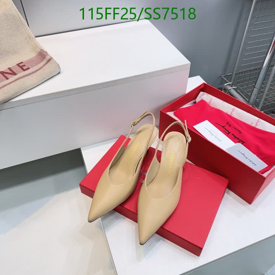 Ferragamo-Women Shoes Code: SS7518 $: 115USD