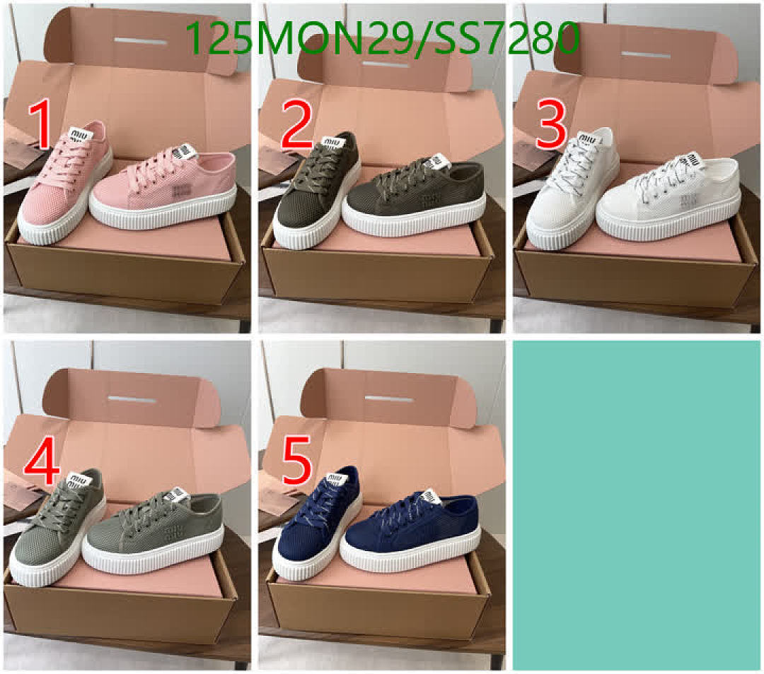 Miu Miu-Women Shoes Code: SS7280 $: 125USD