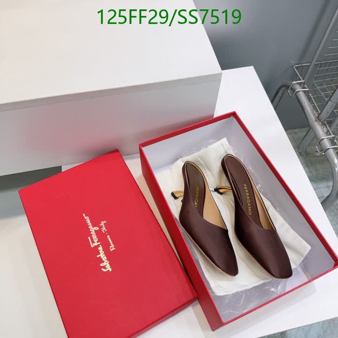 Ferragamo-Women Shoes Code: SS7519 $: 125USD