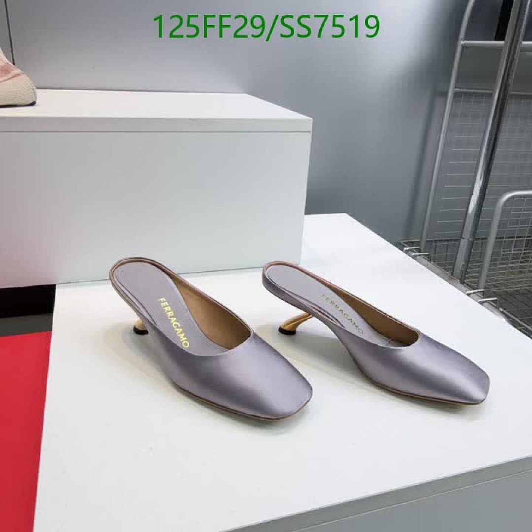 Ferragamo-Women Shoes Code: SS7519 $: 125USD