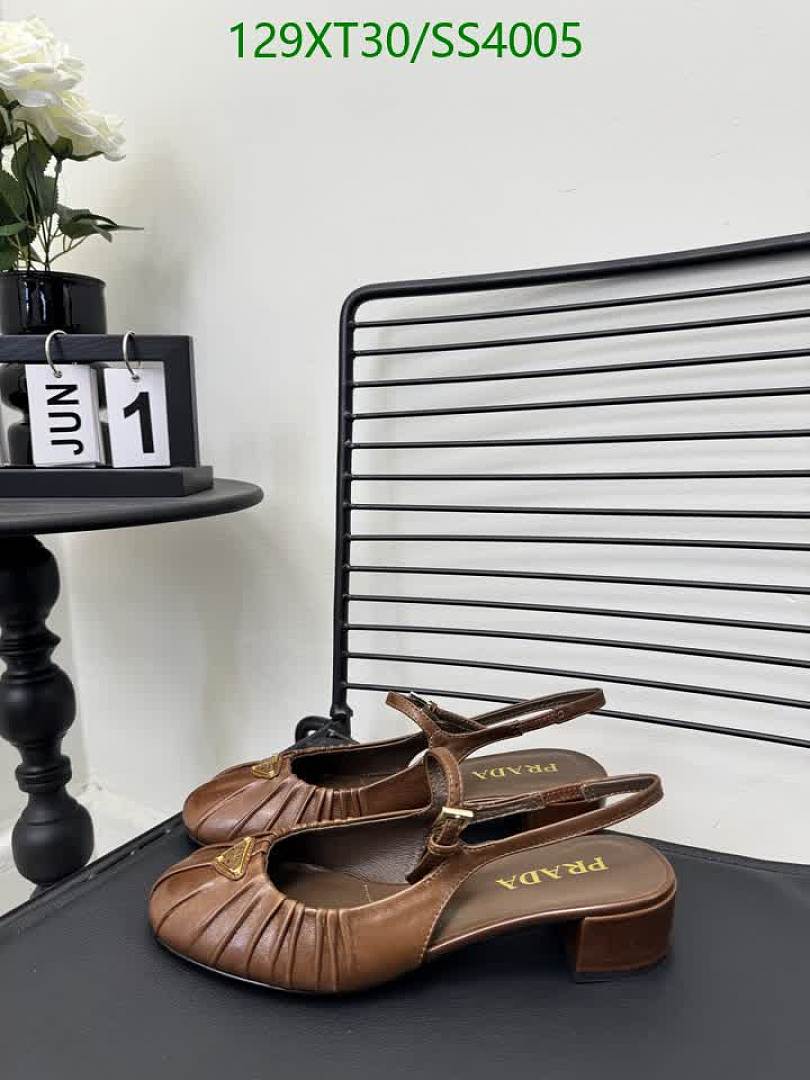 Prada-Women Shoes Code: SS4005 $: 129USD
