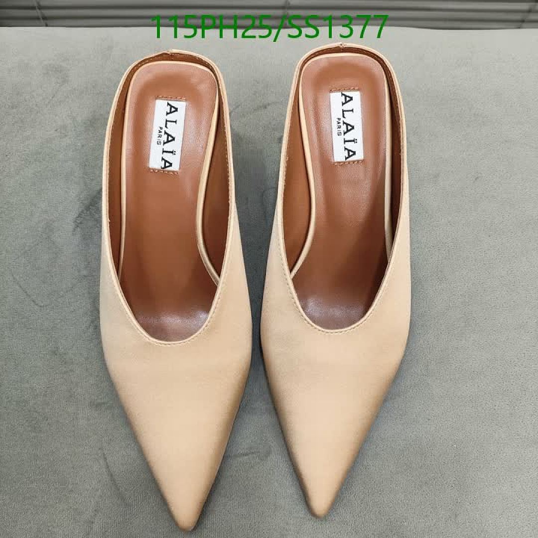 Alaia-Women Shoes Code: SS1377 $: 115USD