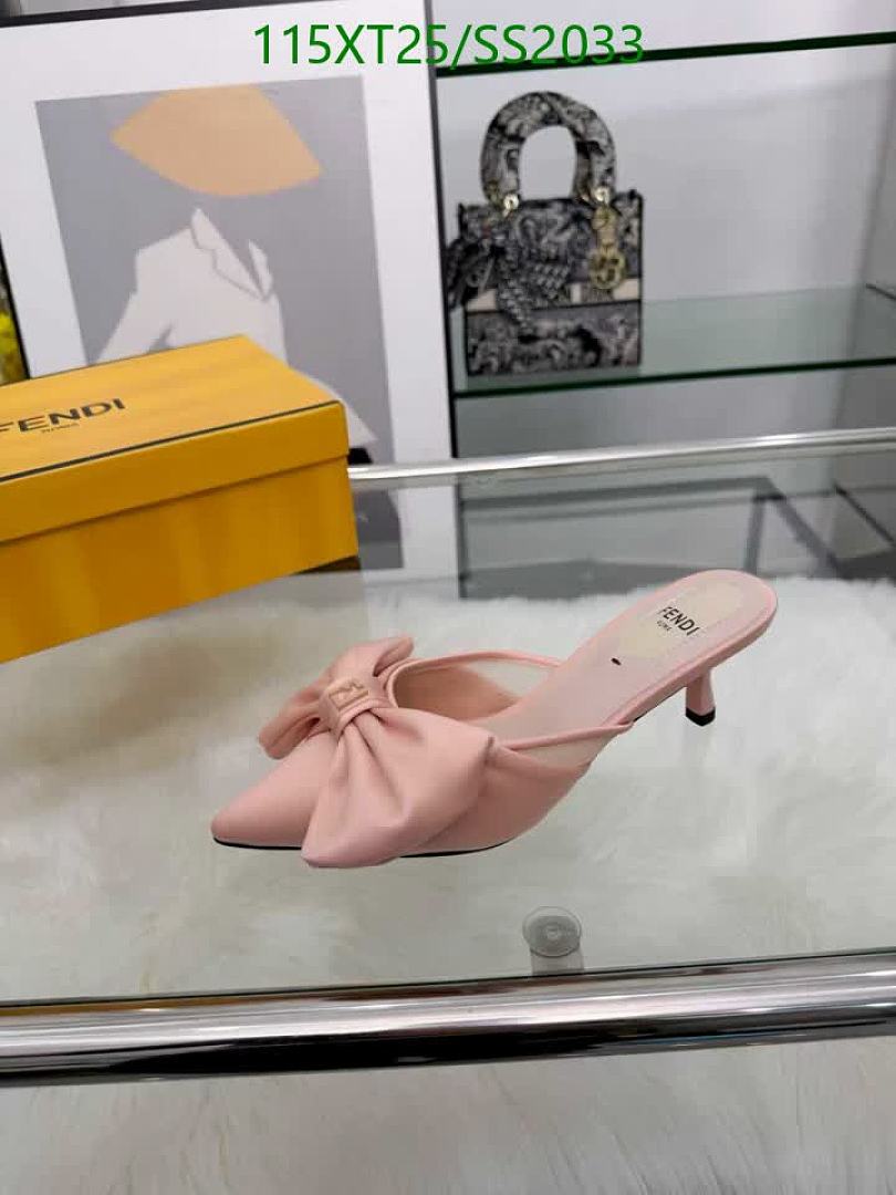 Fendi-Women Shoes Code: SS2033 $: 115USD