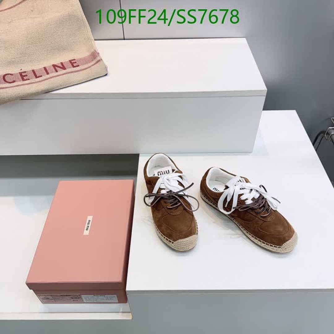 Miu Miu-Women Shoes Code: SS7678 $: 109USD