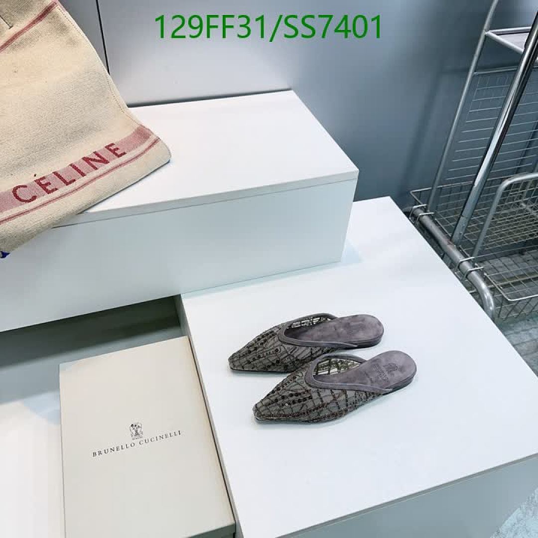 Brunello Cucinelli-Women Shoes Code: SS7401 $: 129USD
