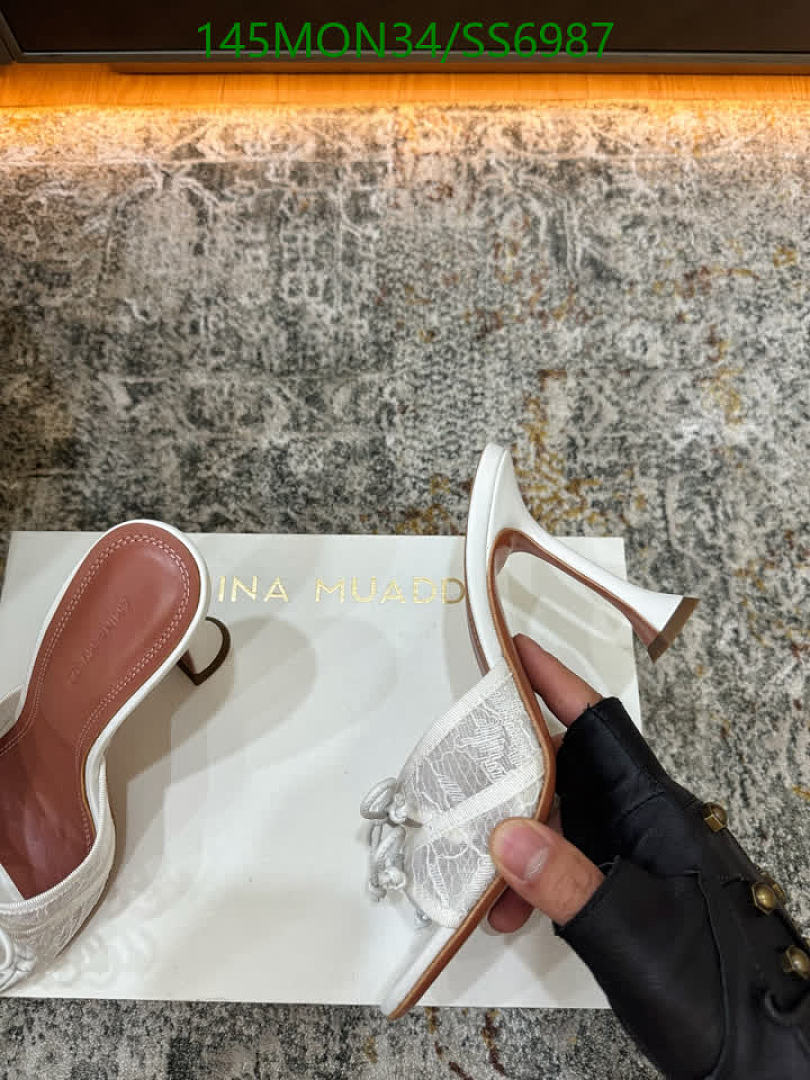 Amina Muaddi-Women Shoes Code: SS6987 $: 145USD