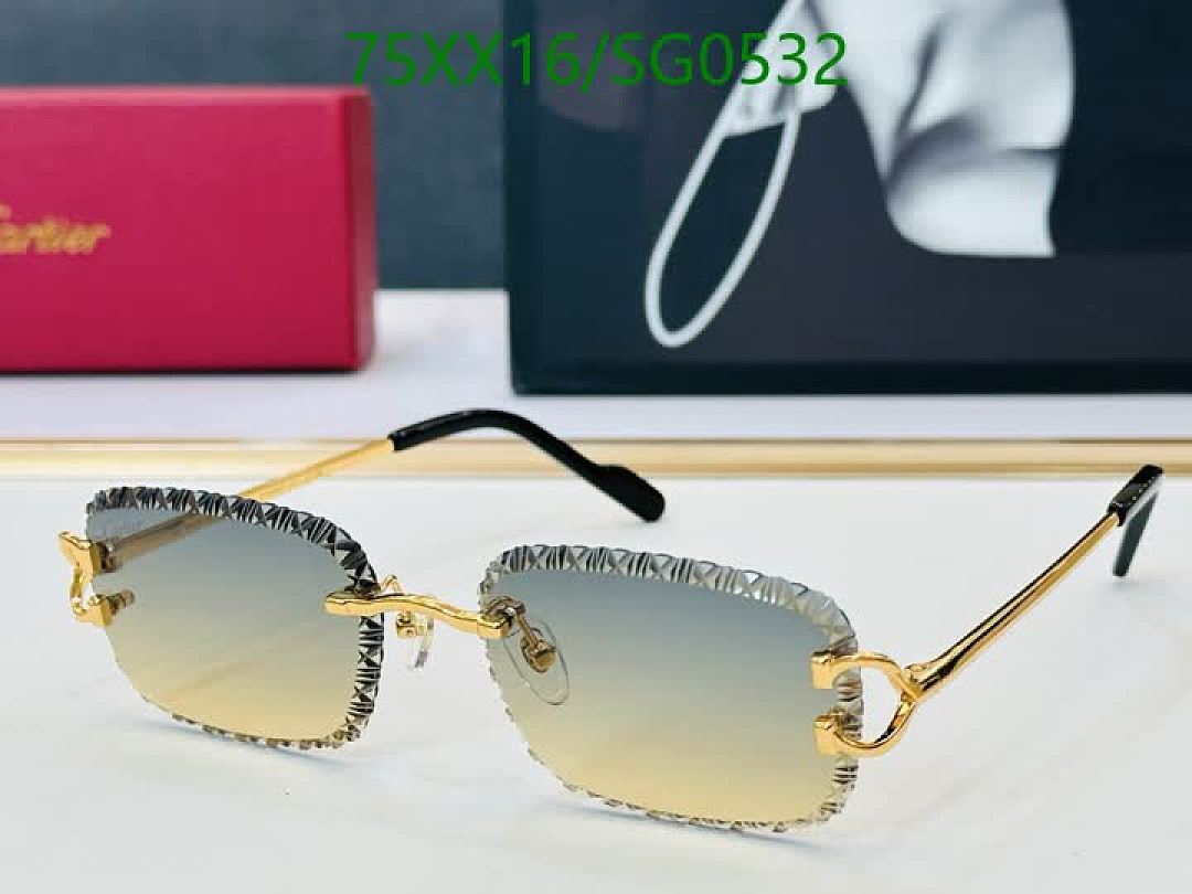 Cartier-Glasses Code: SG0532 $: 75USD