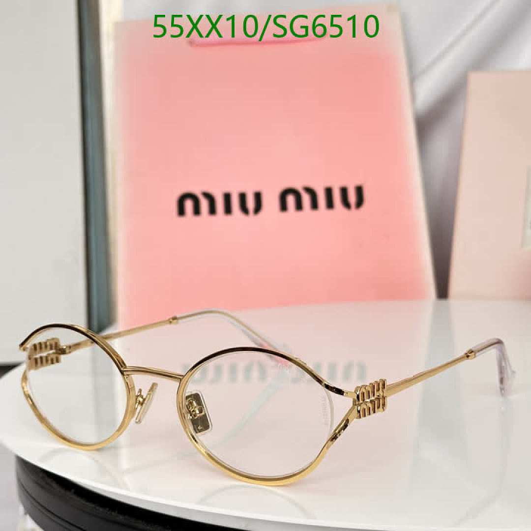 Miu Miu-Glasses Code: SG6510 $: 55USD