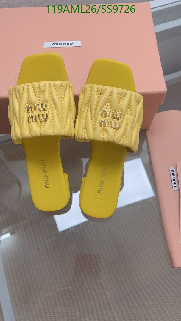 Miu Miu-Women Shoes Code: SS9726 $: 119USD