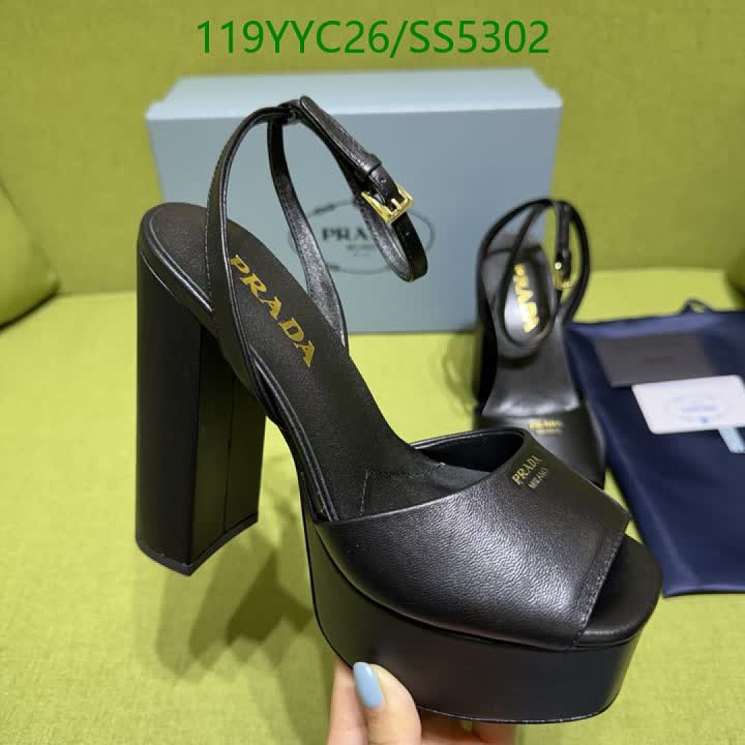 Prada-Women Shoes Code: SS5302 $: 119USD