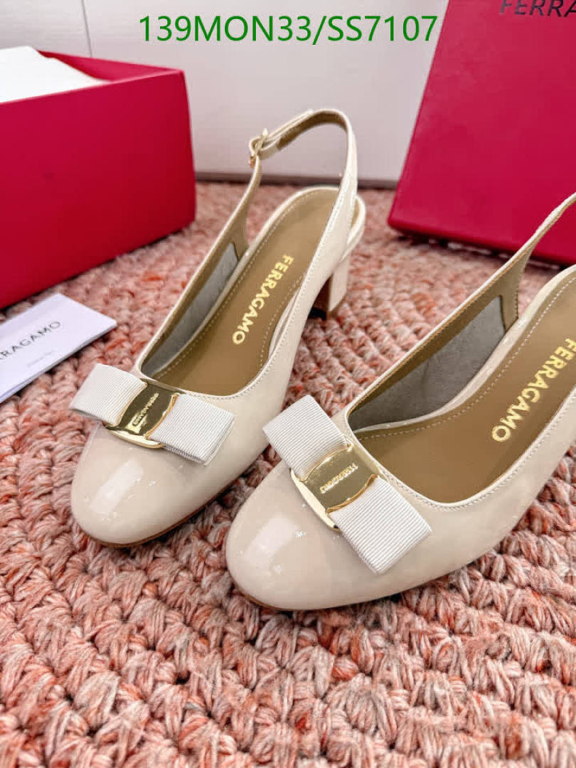 Ferragamo-Women Shoes Code: SS7107 $: 139USD