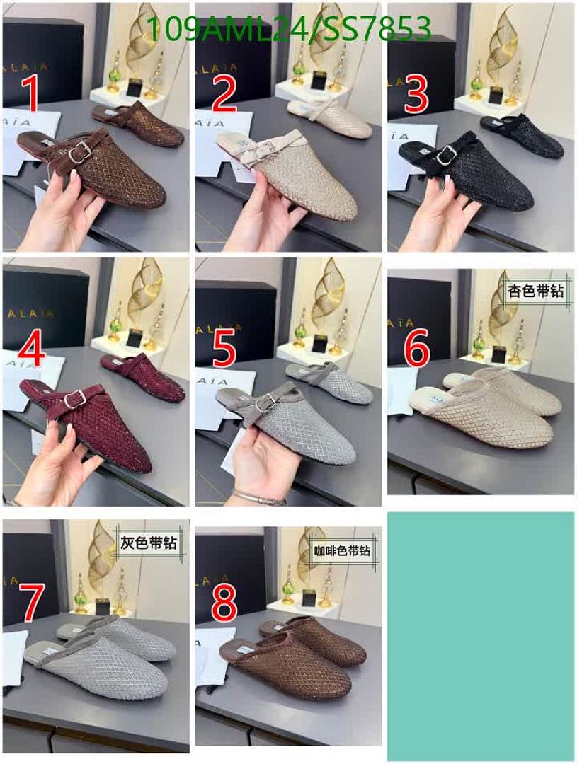 Alaia-Women Shoes Code: SS7853 $: 109USD