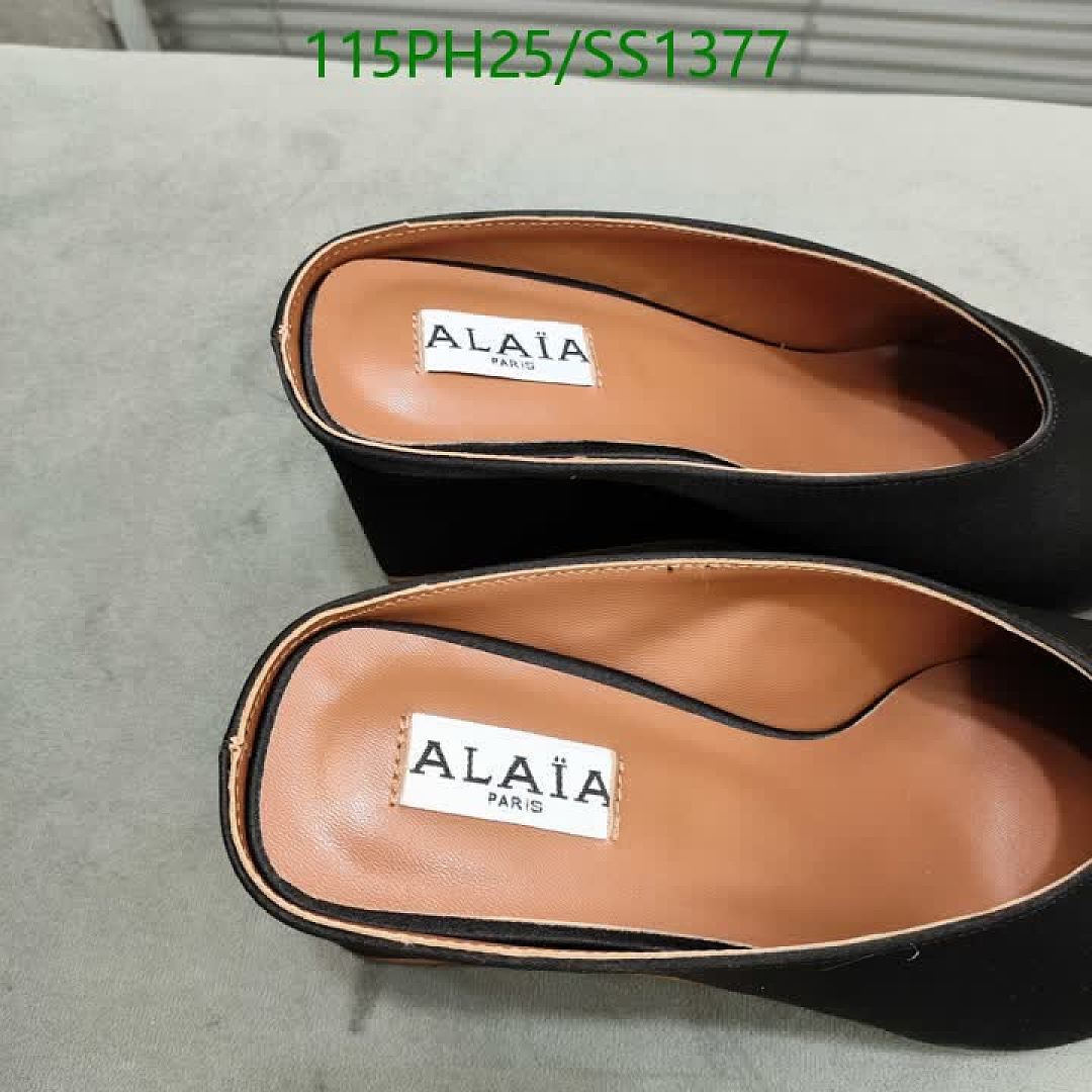 Alaia-Women Shoes Code: SS1377 $: 115USD