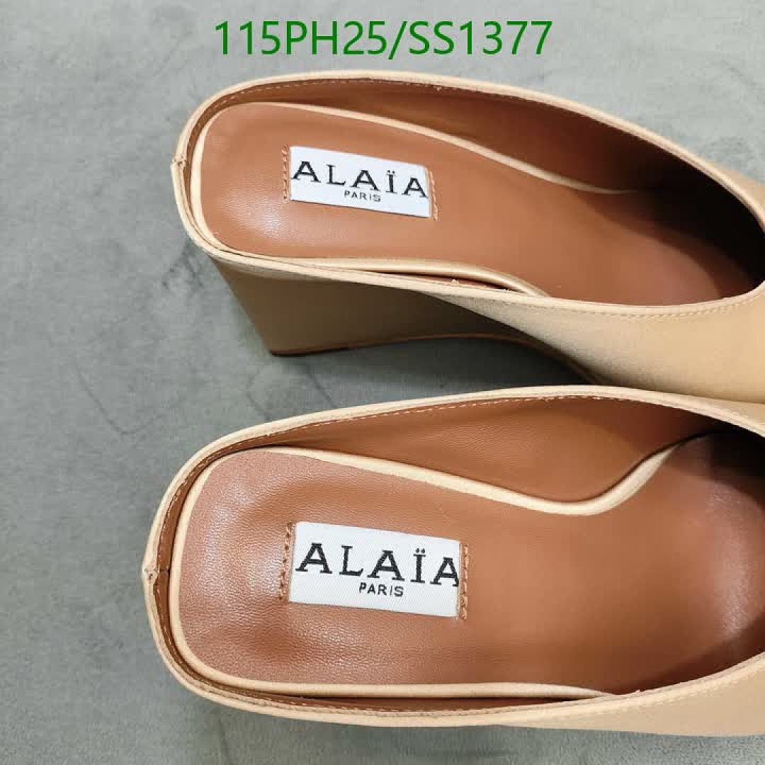 Alaia-Women Shoes Code: SS1377 $: 115USD