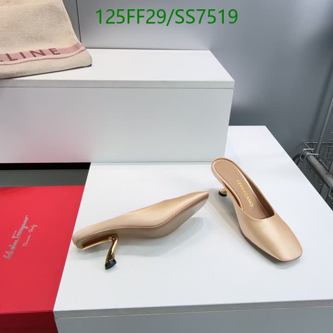 Ferragamo-Women Shoes Code: SS7519 $: 125USD