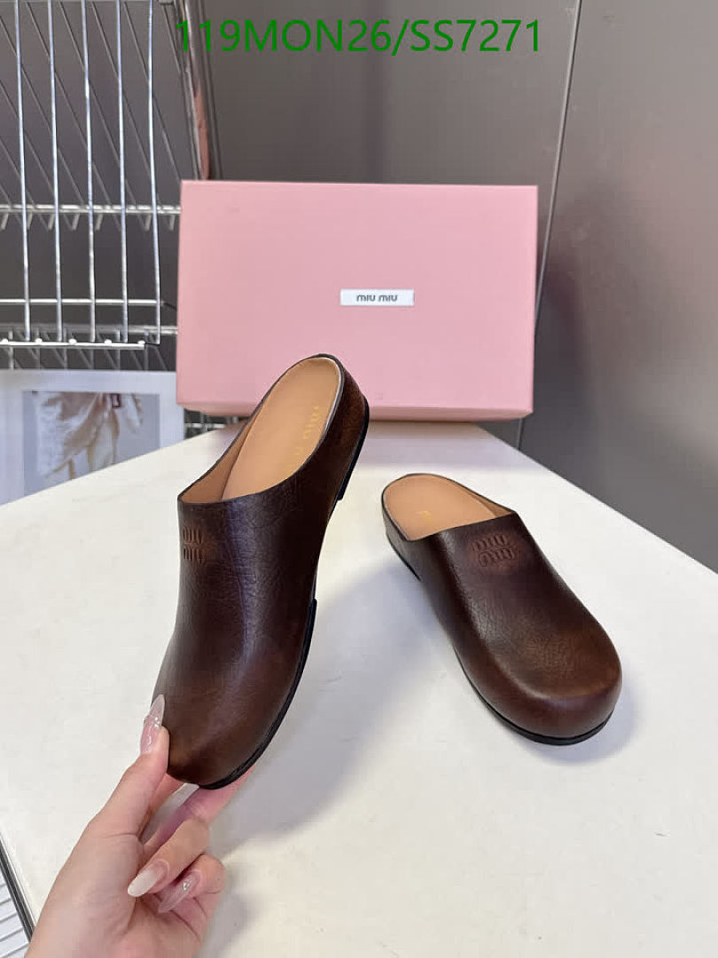 Miu Miu-Women Shoes Code: SS7271 $: 119USD