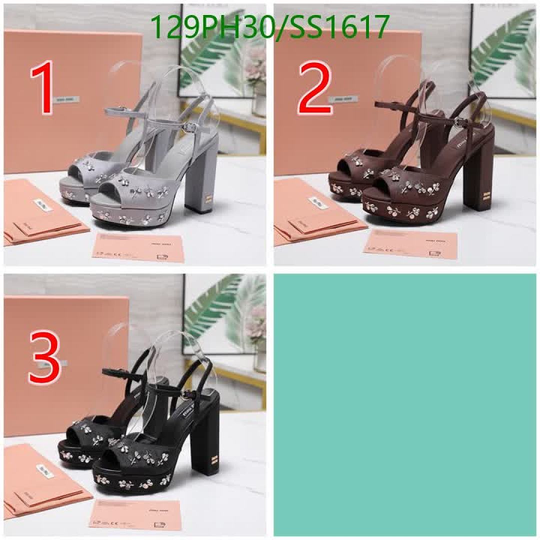 Miu Miu-Women Shoes Code: SS1617 $: 129USD