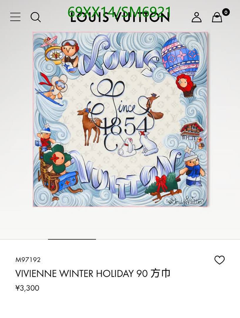 LV-Scarf Code: SM6921 $: 69USD