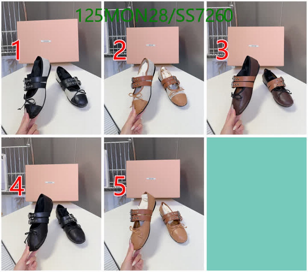 Miu Miu-Women Shoes Code: SS7260 $: 125USD