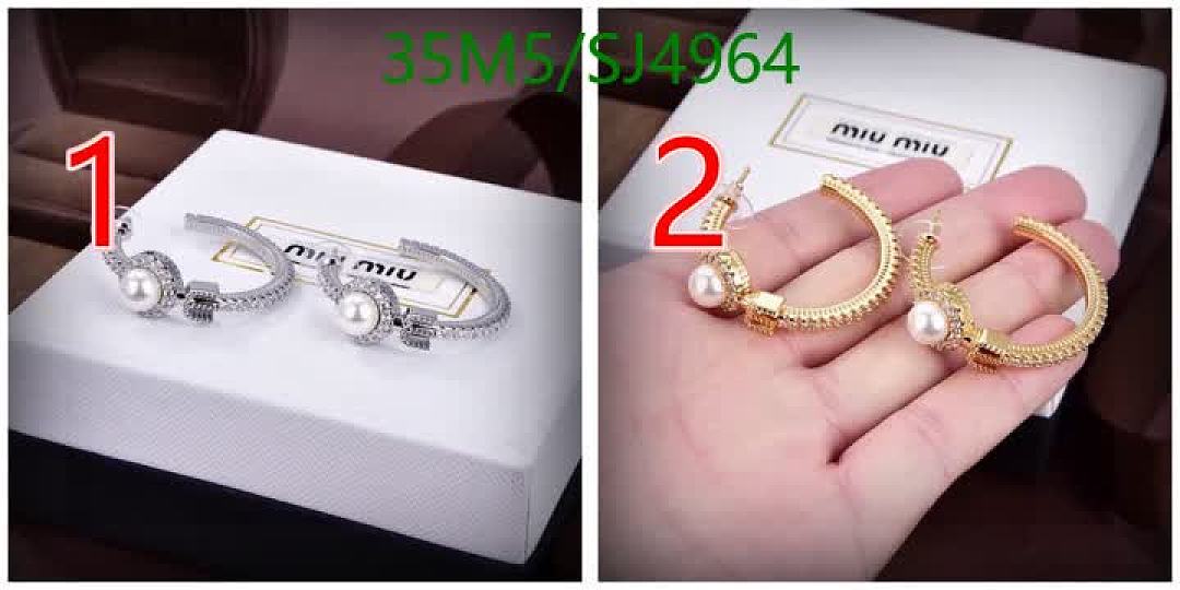 Miu Miu-Jewelry Code: SJ4964 $: 35USD