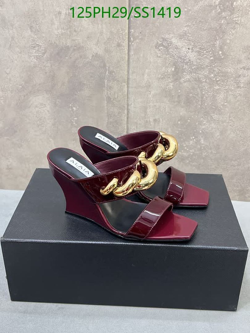 Alaia-Women Shoes Code: SS1419 $: 125USD