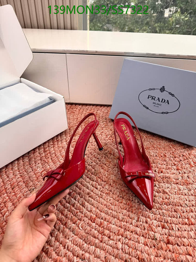 Prada-Women Shoes Code: SS7322 $: 139USD