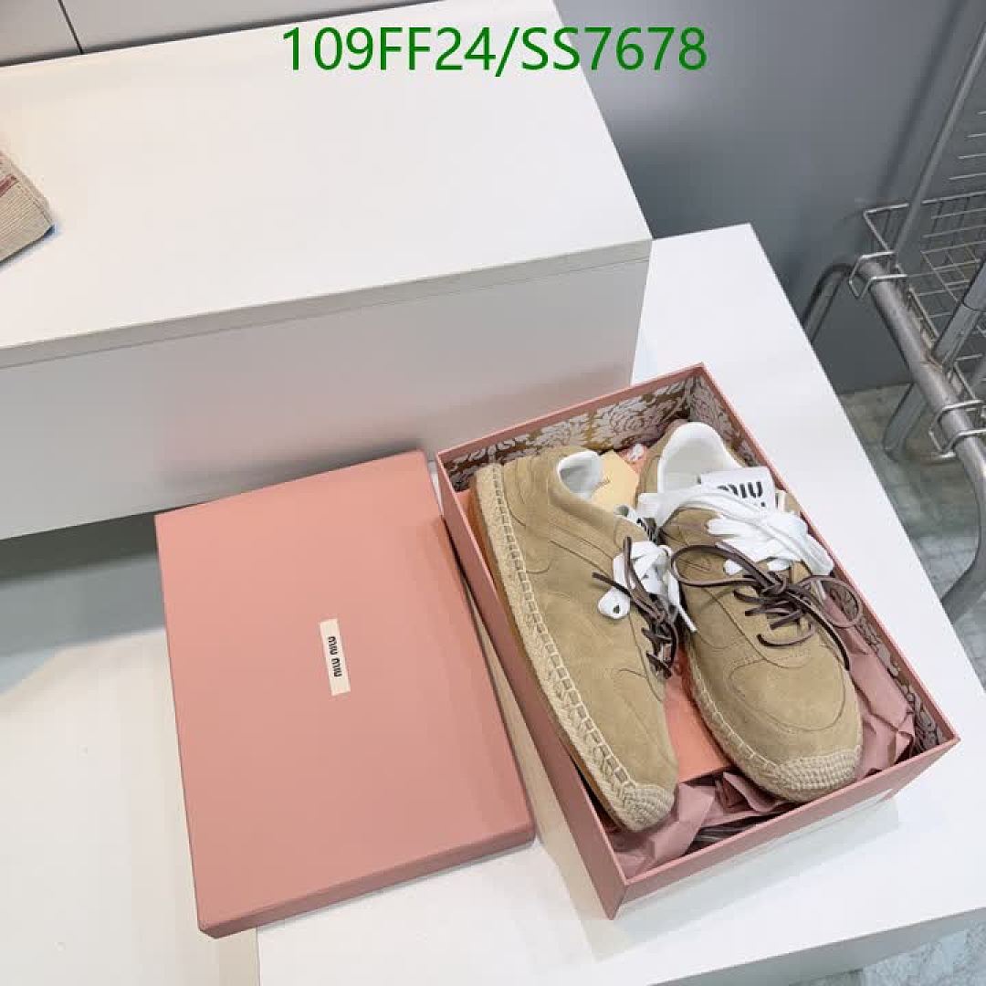 Miu Miu-Women Shoes Code: SS7678 $: 109USD