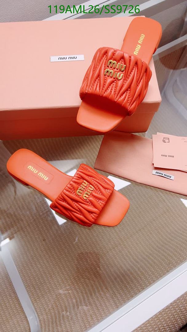 Miu Miu-Women Shoes Code: SS9726 $: 119USD