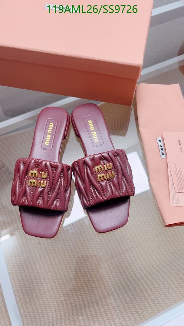 Miu Miu-Women Shoes Code: SS9726 $: 119USD